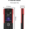 SERVO R25 PRO Mobile Phone Dual SIM Standby Call Recording Speed Dial Blacklist Torch FM 2G GSM Cellphone Built-in TWS Earphones