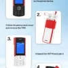 SERVO R25 PRO Mobile Phone Dual SIM Standby Call Recording Speed Dial Blacklist Torch FM 2G GSM Cellphone Built-in TWS Earphones