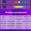 Mini RGB Hot Boot Fill Light Live Photography LED Portable Atmosphere Beauty Mobile Camera Pocket Adjustable