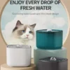 3L Cat Water Fountain Auto Recirculate Filter Large Capacity Filtring Cat Water Drinker USB Electric Mute Cats Water Dispenser