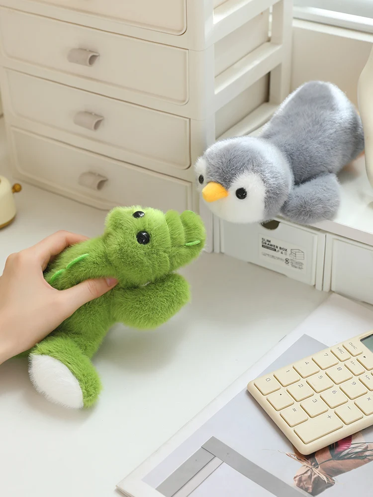 20cm Animals Plush Toys Cute Crocodile/Unicorn/Panda/Penguin Doll Soft Birthday Gift Kid Soft Mouse Wrist Pad Kids Birthday Gift