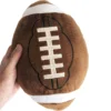 Rugby Plush Throw Pillows Contemporary Plush Football Throw Pillows, Soft -Filled Sports Cushions Home Decor