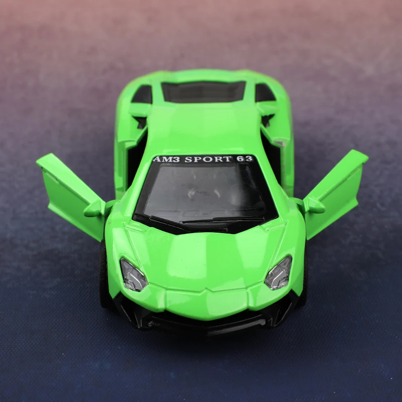 Cross-Border Alloy Off-Road Vehicle Inertia Pull-Back Toy Car Model for Boys - Alloy Sports Car