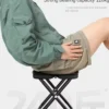 Outdoor Camping Folding Chair Multifunctional Stool Ultralight Fishing Stool Portable Leisure Handbag Chair Outdoor Furniture