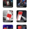 SERVO R25 PRO Mobile Phone Dual SIM Standby Call Recording Speed Dial Blacklist Torch FM 2G GSM Cellphone Built-in TWS Earphones
