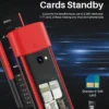 SERVO R25 PRO Mobile Phone Dual SIM Standby Call Recording Speed Dial Blacklist Torch FM 2G GSM Cellphone Built-in TWS Earphones