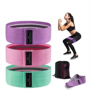 Elastic Squat Resistance Band Buttocks Fitness Tension Band Yoga Stretch Training Band Home Tension Band