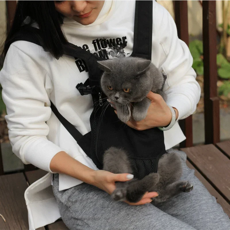 Portable Breathable Cat Bag Pet Travel Tote Bag Backpack For Carrying Pets On Both Shoulders Outdoor Travel Set For Cats And Dog