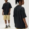 3PC Retro Washed Cotton T-Shirt Set Oversized Unisex Vintage Tee