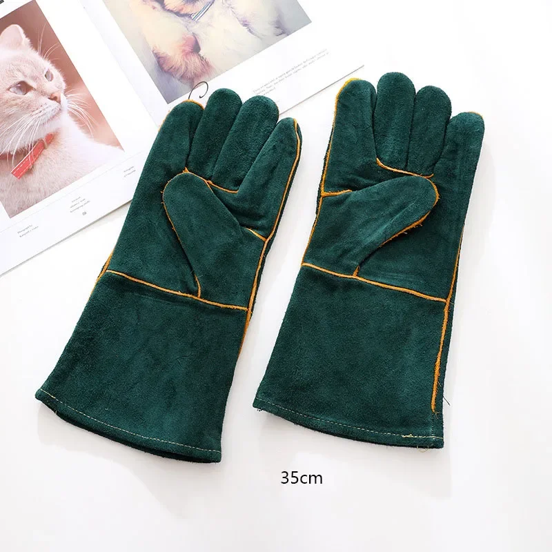 Bite resistant animal gloves Multi-purpose pet gloves Welding treatment training dog safety gloves