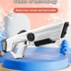 Electric Automatic Water Storage Gun Toys Portable Children Summer Beach Outdoor Fight Fantasy Spray Gun Toys Boy Kid Adult Game