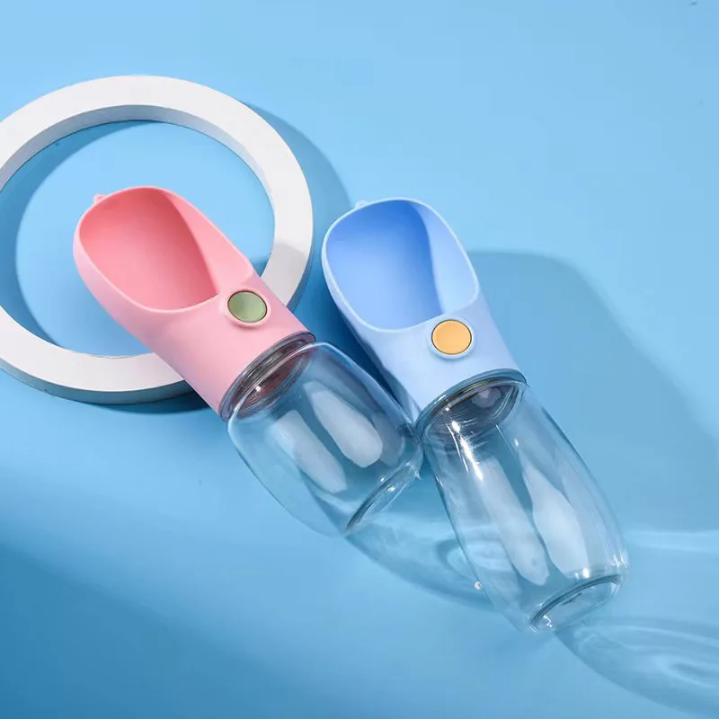 Portable Water Bottle For Dogs Puppy Drinking Bottle Travel Pet Drinker Leakproof Dog Bowl Food Containers Dog Accessories