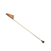 Kayak Safety Triangle Flag with Pole Mount Base High Visibility for Boat Fishing Warning Effect