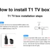 Global Version Mortal T1 Smart Streaming Media Player TV Box AllwinnerH313 Android13 2.4G&5G Wifi 4K  Bluetooth Google Assistant
