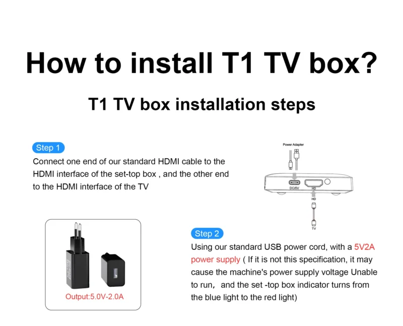 Global Version Mortal T1 Smart Streaming Media Player TV Box AllwinnerH313 Android13 2.4G&5G Wifi 4K  Bluetooth Google Assistant