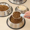 Stainless Steel Pet Dog Bowl Stainless Steel Feeder Skidproof Anti-Tipping Shape Cat Dog Bowls Thickened Easy to Clean Non-Slip