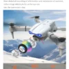 2024 E99Pro RC Drone 4K Professinal With 1080P Wide Angle HD Camera Foldable Helicopter WIFI FPV Height Hold Gift Toy