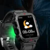 LAXASFIT Men Sports Smart Watch 1.71 Screen Blood Oxygen Bluetooth Talking Watch Multi Sport LED Flashlight Outdoor Smart Watch