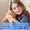 PaiPaitek Cat Training Collar,Cat Shock Collar with Remote ,Cat Stop Meowing Collar, Remote Control/Automatic Anti-Meow for Cats