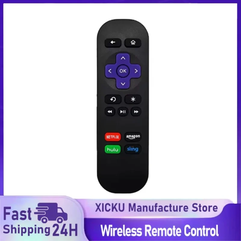 Rc680 Remote Control for Roku Express for Roku Premiere for Roku Box for Roku Play Roku 1 2 3 4 [Not for Any Stick Or TV]]