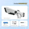 Electric Automatic Water Storage Gun Toys Portable Children Summer Beach Outdoor Fight Fantasy Spray Gun Toys Boy Kid Adult Game