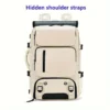 Woman travel backpack,waterproof 16 inch Business Laptop Backpack with Shoe Bag Hidden USB charging port Hiking camping backpack