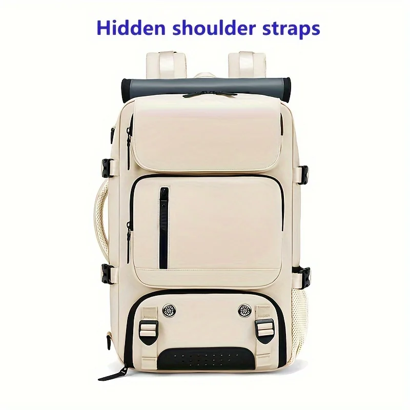 Woman travel backpack,waterproof 16 inch Business Laptop Backpack with Shoe Bag Hidden USB charging port Hiking camping backpack