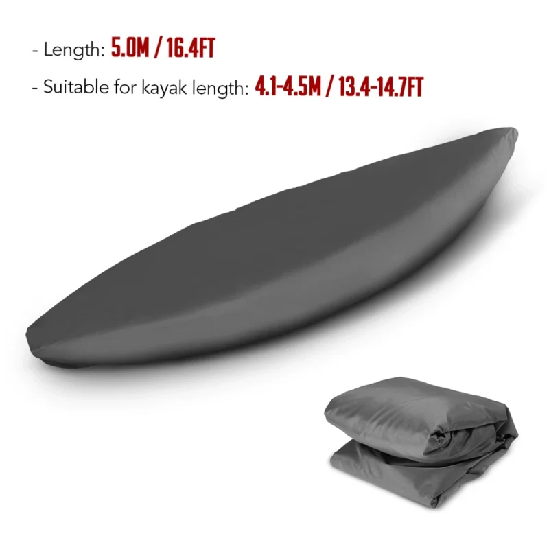 Professional Universal Kayak Cover Canoe Boat Waterproof UV Resistant Dust Storage Cover Shield kayak accessories