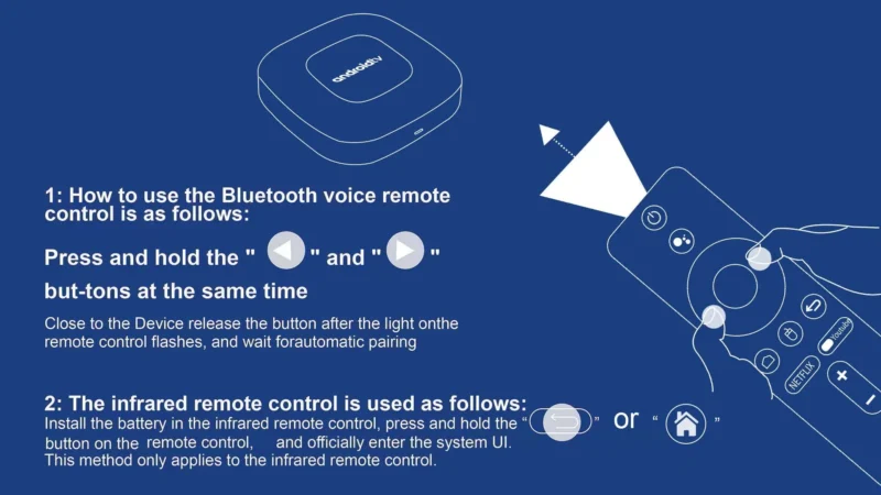 Global Version Mortal T1 Smart Streaming Media Player TV Box AllwinnerH313 Android13 2.4G&5G Wifi 4K  Bluetooth Google Assistant