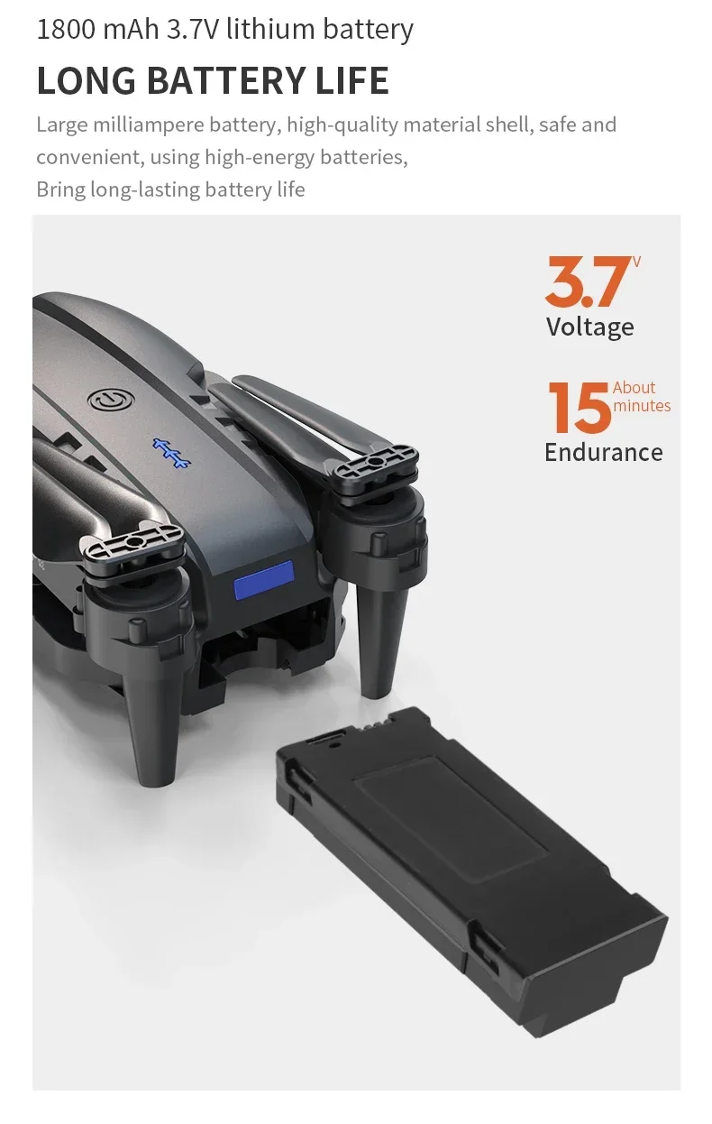 2024 E99Pro RC Drone 4K Professinal With 1080P Wide Angle HD Camera Foldable Helicopter WIFI FPV Height Hold Gift Toy