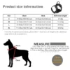 Adjustable Nylon Dog Harness Vest Reflective Soft Breathable No Pull Dog Harness Pet Harness Leash For Small Large Dogs
