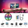 USB LED Strip Lights APP Control Color Changing 5050 RGB Led Light Flexible Lamp Tape for Room Decoration TV Backlight Diode