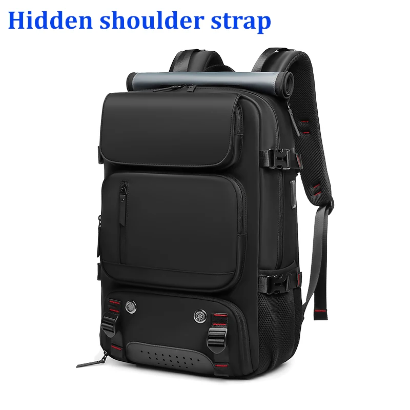 Woman travel backpack,waterproof 16 inch Business Laptop Backpack with Shoe Bag Hidden USB charging port Hiking camping backpack