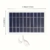 35W Sunpower Portable Solar Panel 5V Solar Plate WithUSB Safe Stabilize Charger ForPower Bank Phone Outdoor Camping Home RV Gift