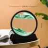 3D Hourglass Quicksand Moving Sand Art Picture Round Glass Deep Sea Sandscape Craft Flowing Painting Office Home Decor Gift
