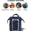 Solar Panel 30W  USB Type-C Waterproof Outdoor Hiking Camping Portable Battery Mobile Phone Charging Bank  Charging Panel  6.8V