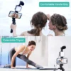 Smartphone Vlogging Kit for iPhone Android with Tripod Mini Microphone Starter Vlog kit for TikTok Live Stream Video YouTube