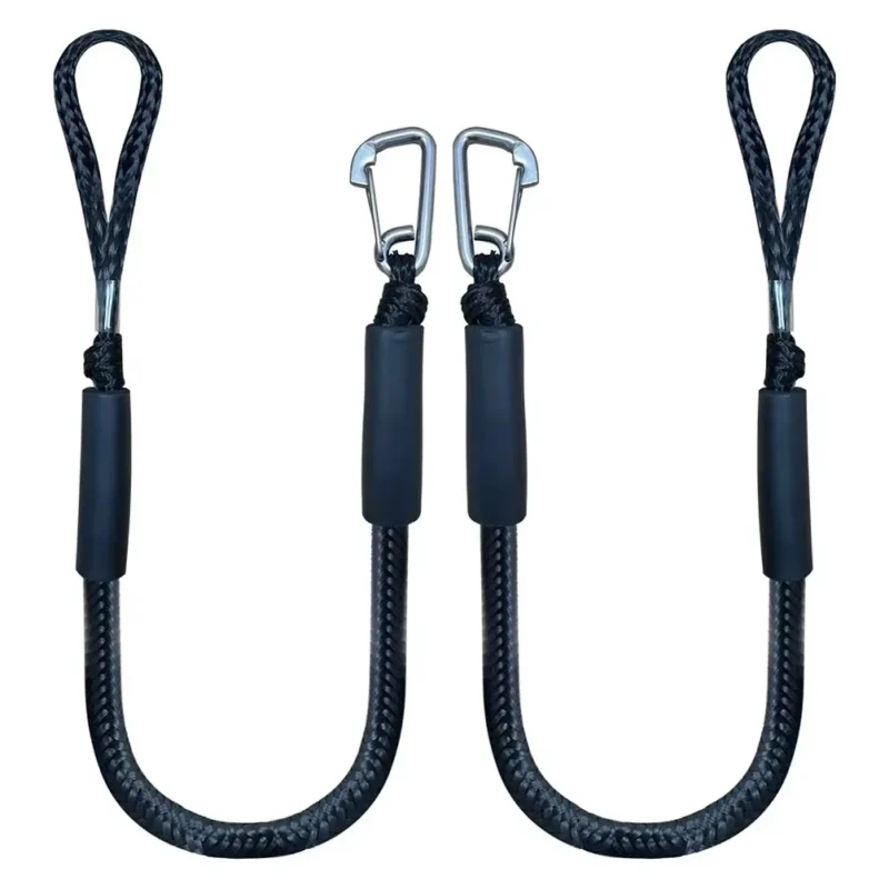 Boat Bungee Dock Lines Cords Docking Rope for Kayak Watercraft SeaDoo Jet Ski Pontoon Canoe Power Boat Mooring Rope Accessories