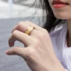 COLMI R10 Smart Ring with Charging Case for Men Women, Health and Sleep Monitor, 5ATM Waterproof, Multi-sport Mode