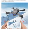 2024 E99Pro RC Drone 4K Professinal With 1080P Wide Angle HD Camera Foldable Helicopter WIFI FPV Height Hold Gift Toy