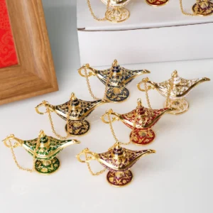 Aladdin European Ornament Vintage Home Russian Ing Lamp Metal Decoration Crafts Home Decoration
