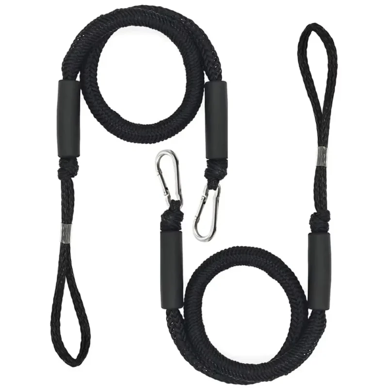 Boat Bungee Dock Lines Cords Docking Rope for Kayak Watercraft SeaDoo Jet Ski Pontoon Canoe Power Boat Mooring Rope Accessories