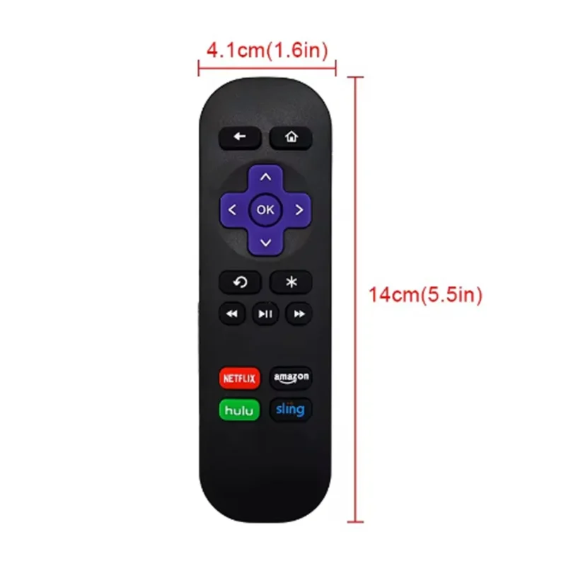 Rc680 Remote Control for Roku Express for Roku Premiere for Roku Box for Roku Play Roku 1 2 3 4 [Not for Any Stick Or TV]]