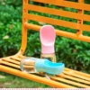 Portable Water Bottle For Dogs Puppy Drinking Bottle Travel Pet Drinker Leakproof Dog Bowl Food Containers Dog Accessories