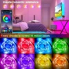 USB LED Strip Lights APP Control Color Changing 5050 RGB Led Light Flexible Lamp Tape for Room Decoration TV Backlight Diode