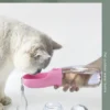 Portable Water Bottle For Dogs Puppy Drinking Bottle Travel Pet Drinker Leakproof Dog Bowl Food Containers Dog Accessories