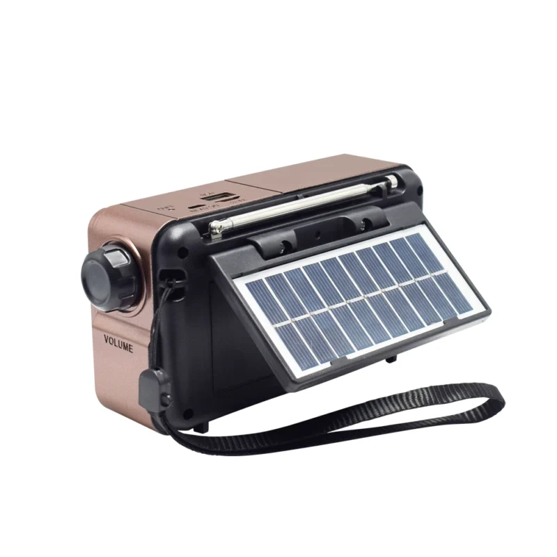 MD-499 Wireless Bluetooth Speaker MP3 Playback FM Radio Solar Charging Emergency power outage Radio Full Band High Sensitivity