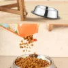 Stainless Steel Pet Dog Bowl Stainless Steel Feeder Skidproof Anti-Tipping Shape Cat Dog Bowls Thickened Easy to Clean Non-Slip