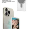 Magnetic Cell Phone Vlog Self Timer Monitor Screen Using Rear Camera Monitor For Live Streaming Creating Content Self-Timer