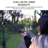 Magnetic Cell Phone Vlog Self Timer Monitor Screen Using Rear Camera Monitor For Live Streaming Creating Content Self-Timer